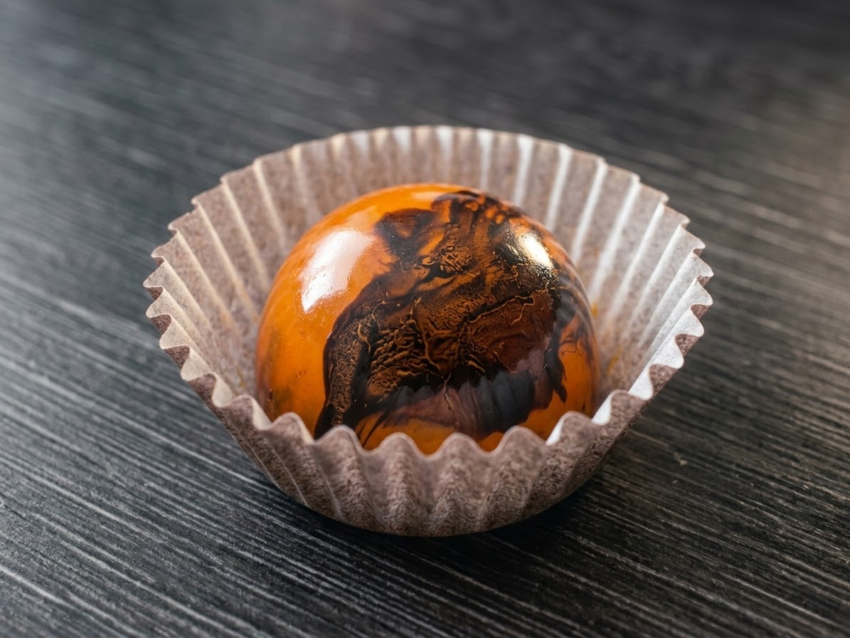 Bombón artesanal de almendra Halat Hernández